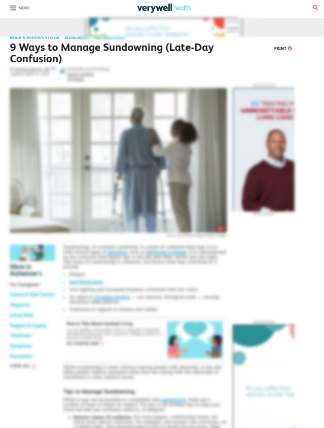 9 Ways to Manage Sundowning (Late-Day Confusion)