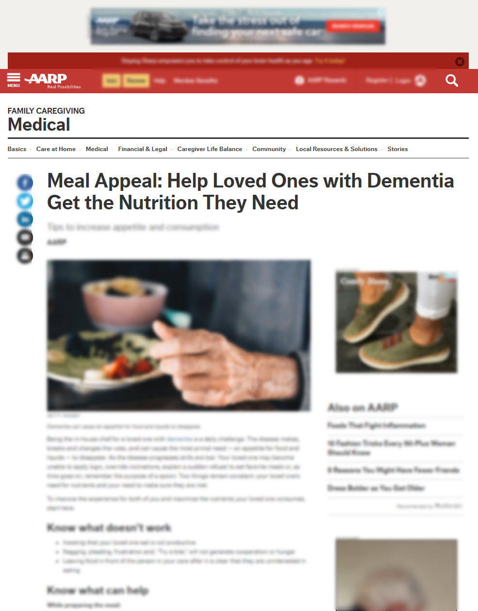 Meal Appeal: Help Loved Ones with Dementia Get the Nutrition They Need