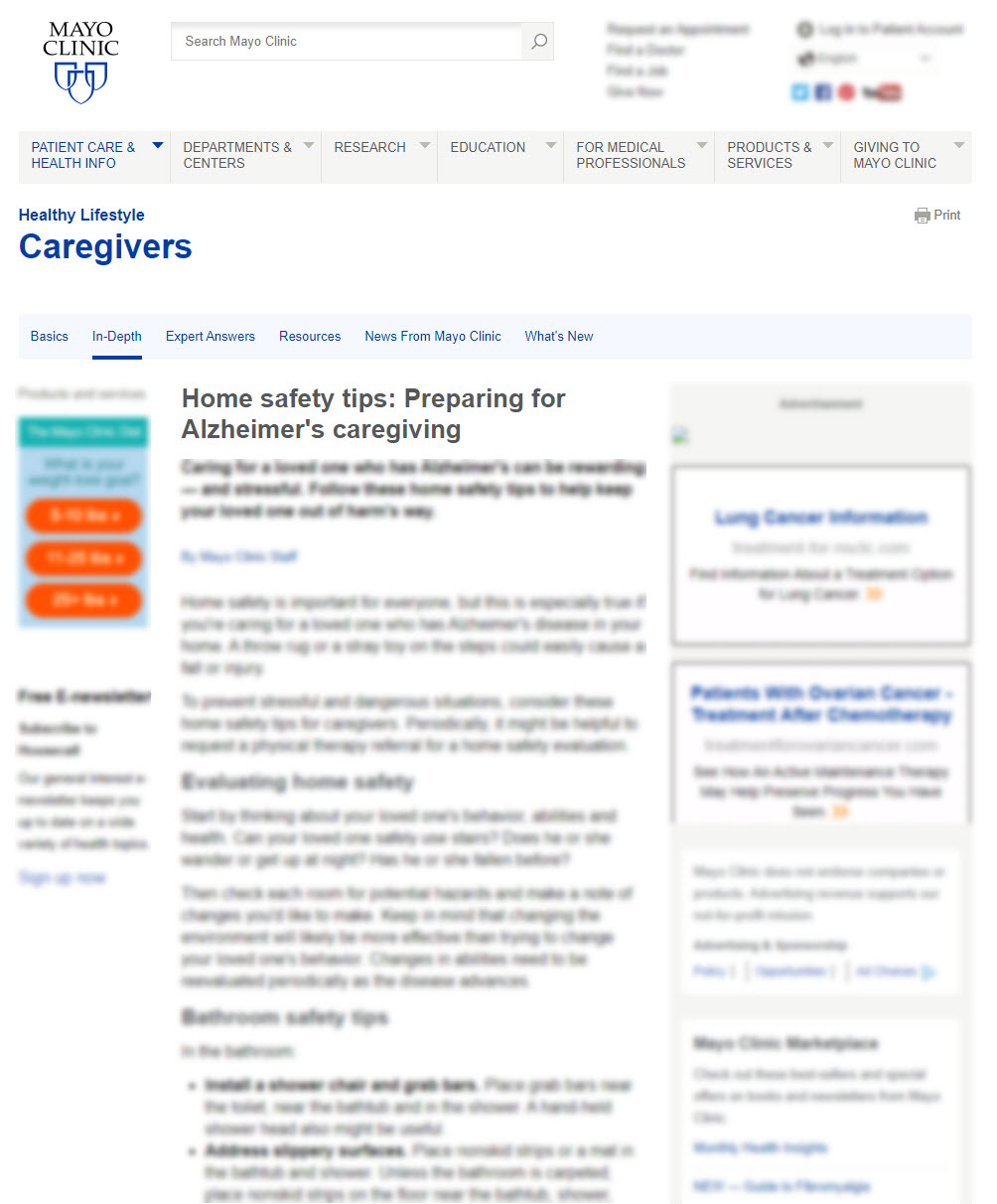 Home Safety Tips: Preparing for Alzheimer's Caregiving