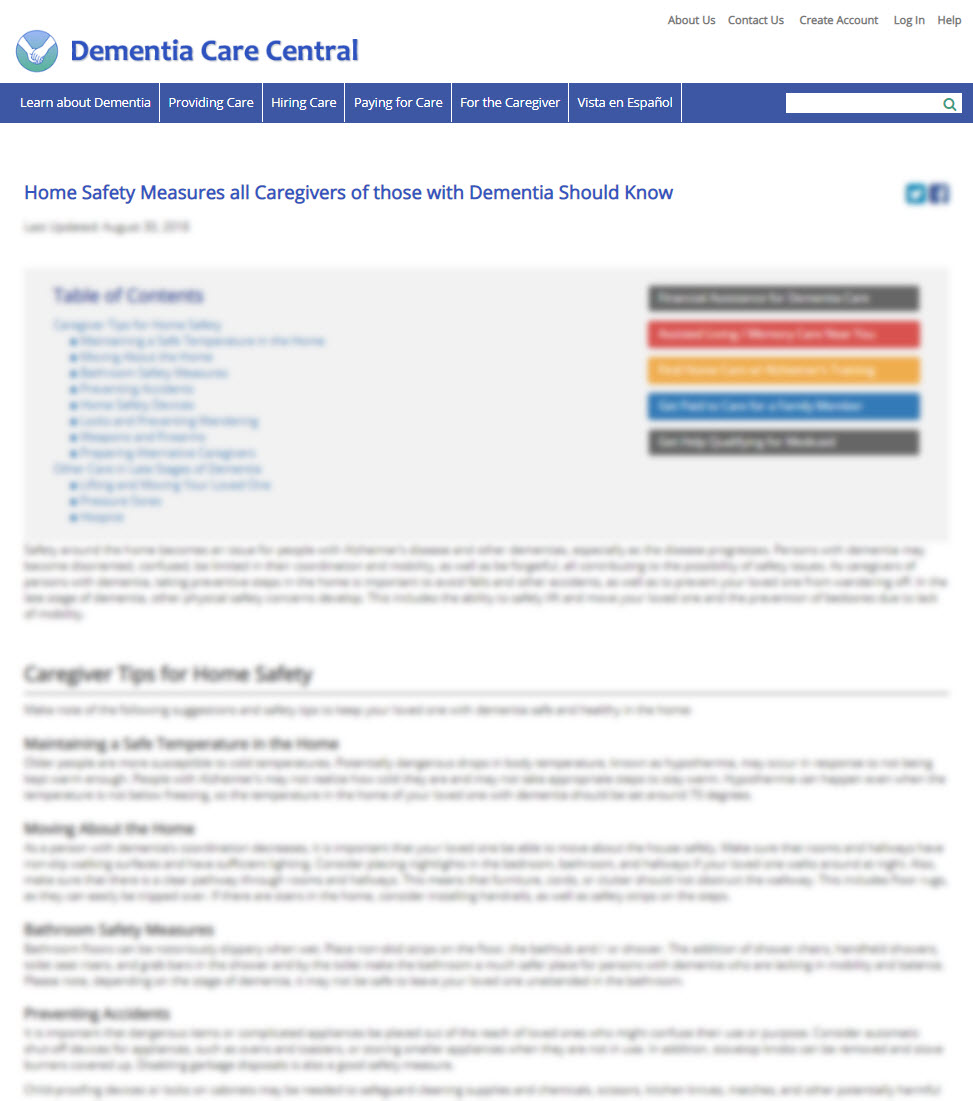 Home Safety Measures all Caregivers of Those With Dementia Should Know